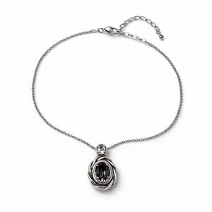 Brighton Your True Color Radiant Pendant Necklace Smokey Gray